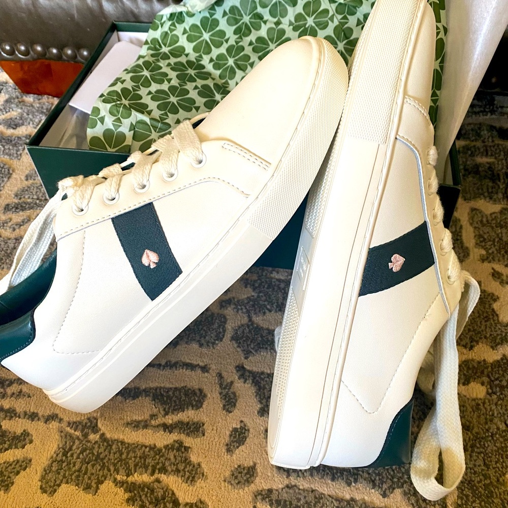 Kate Spade Iggy Tennis Shoe.  Size 10M, like new.
